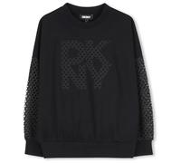 Dkny - Sweatshirt - Black - Girl - 8 Years