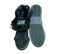 Dkny Donna Karan Fur Shearling Shoes Boots Sneakers New 38.5