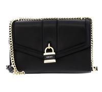 DKNY Ella Shoulder Bag with Flap L Blk / Gold
