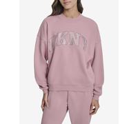 DKNY Embroidery Logo Sweatshirt Pink Women - XS