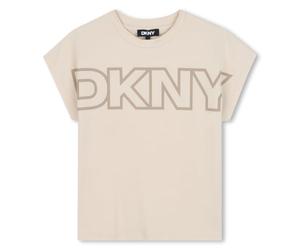 DKNY Girl's D62412 T-Shirt (Pack of 1)