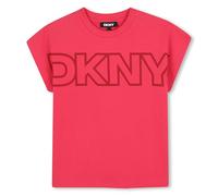 DKNY Girl's D62412 T-Shirt, Pinku, 12 Years