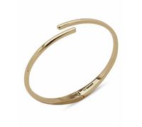 DKNY Gold Tone Open Ended Hinge Bangle