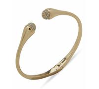 DKNY Gold Tone Pave Cuff Bracelet