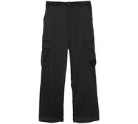 DKNY high-rise satin trousers - Black 0-2-4