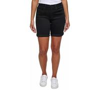 DKNY Jeans Womens Midweight Bermuda Jeans Short, Black, 8