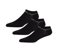 DKNY Jefferson Mens Ankle Socks: Pack of 3 Pairs | Comfortable & Breathable Cotton | Everyday Trainer Socks for Men | Multipack Trainer Socks | Shoe Size 7-11 UK