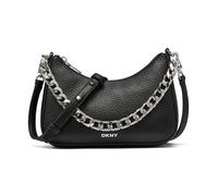 DKNY Jenna Demi Crossbody, Shoulder bag Women, Black and Silver