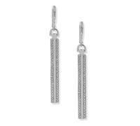 DKNY Womens Pave Linear Silver One Size