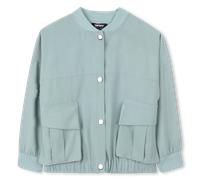 Dkny - Lightweight Jacket With Snap Buttons - Blue Surf - Girl - 6 Years