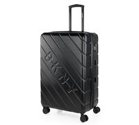 DKNY - Lightweight Suitcases Large - ABS Large Hard Shell Suitcase 75cm Travel Suitcase - Lightweight Suitcases Large with Combination Lock - Rigid, Black