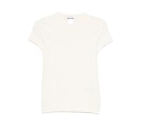 DKNY logo-jacquard T-shirt - Neutrals XS-S-M-L-XL