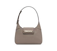 DKNY logo-plaque shoulder bag - Brown One Size
