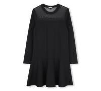 Dkny - Long Sleeve Dress - Black - Girl - 8 Years