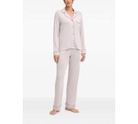 DKNY long-sleeve pajama set - Neutrals XS-S-M-L