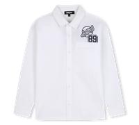 Dkny - Long Sleeve Shirt - White - Boy - 8 Years