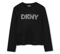 Dkny - Long Sleeve T-shirt - Black - Girl - 10 Years