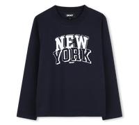 Dkny - Long Sleeve T-shirt - Navy - Boy - 14 Years