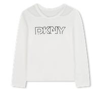 Dkny - Long Sleeve T-shirt - Offwhite - Girl - 6 Years