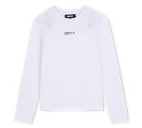 Dkny - Long Sleeve T-shirt - White - Girl - 8 Years