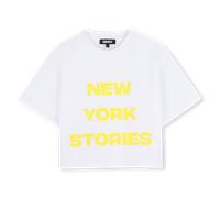 Dkny - Loose-fitting Short-sleeved T-shirt - Yellow - Girl - 14 Years