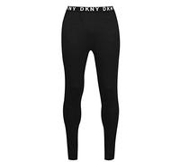 DKNY Loungewear Dkny MenÂ’s Lounge Pants in Black, Designer Loungewear With Stretch Elastic Branded Waistband, Easy F Sleepwear, Black, S UK