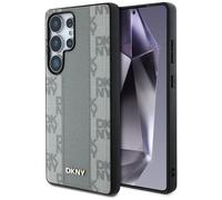 DKNY MagSafe Case For Galaxy S25 Ultra Taupe Black Logo