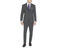 DKNY Men's Business Suit Jacket, Charcoal Solid, 44 Short