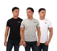 DKNY Mens Embroidered Logo T-Shirt (Pack of 3) GT3277