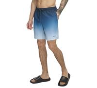 DKNY Men's Lightweight Quick Dry Volley UPF 40+ Protection Swim Trunk, Navy, S