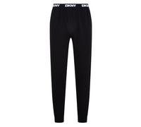 DKNY Men's Lounge Pants | Designer Loungewear with Stretch Elastic Waistband, Easy Fit Jogging Bottoms | Black, XL