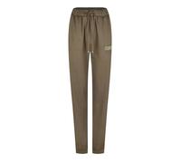 DKNY Men's Mens Dkny Jersey Cuffed Lounge in Khaki With Branded Hip Print Branded Draw Strings Casual Pants, Khaki, L UK