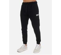 DKNY Mens Printed Logo Joggers in Black Cotton - Size Large
