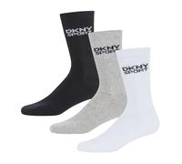 DKNY Mens Radde Socks, Black/White Grey, 7-11 UK