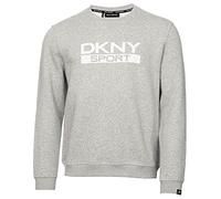 DKNY Mens South Street Sweater - Silver Marl - S