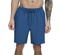 DKNY Men's Stretch Quick Dry Volley UPF 40+ Protection Swim Trunk, Poseidon, XXL