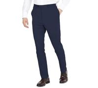 DKNY Men's Suit Dress Pants, Navy Solid, 32W x 34L