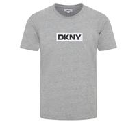 DKNY Mens T Shirt - Grey | Cotton Blend T Shirts for Men | Comfortable and Breathable | Crew Neckline | Short Sleeve Tee Shirts for Men