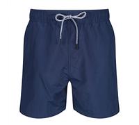 DKNY Mens Trunks/Shorts in Blue with Side Tape Detailing, Polyester Quick Dry Swim Trunks, Navy, XL UK