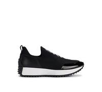 DKNY Nallen Slip On Sneakers - Black, Black, Size 4, Women Black