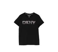 DKNY ombre rhinestone T-shirt - Black S-M-L-XL