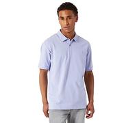 DKNY Polo Shirts for Men - Soft Stretch Casual Cotton Mens Polo Shirts | Modern Fit Short Sleeve Mens Polos, Lavender, S