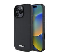 Dkny Pu Leather Metal Logo Magsafe Iphone 16 Pro Phone Case