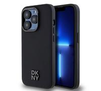 Dkny Pu Leather Stack Logo Magsafe Iphone 15 Pro Max Phone Case