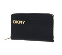 DKNY Purse Avril Zip Around Wallet Blk/Gold Black