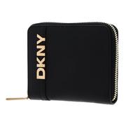 DKNY Purse Avril Zip Around Wallet Blk/Gold Black