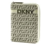 DKNY Purse Avril Zip Around Wallet Marshmallow White