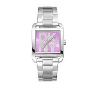 DKNY Quartz Watch City Maxi Quartz 3 ATM, Silver, Standard Size, Modern