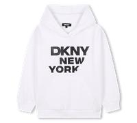 Dkny - Raised Print Sweatshirt - White - Unisex - 8 Years