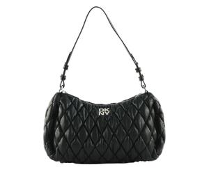 DKNY Remy Top Zip Shoulder Bag Black/Silver